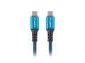 Miniatyrbild 2 av 6: Kabel USB-C M/M USB4 1.2m 100W 8K 60HZ czarno-niebieski