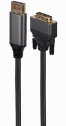 Gembird Premium Series DisplayPort Male - DVI Male 4K 1.8m