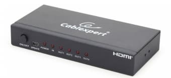 Gembird DSP-4PH4-02 video splitter HDMI 4x HDMI