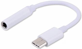 SAVIO USB Type 3.1 C (M) – Jack 3.5mm (F) Audio adapter White AK-35