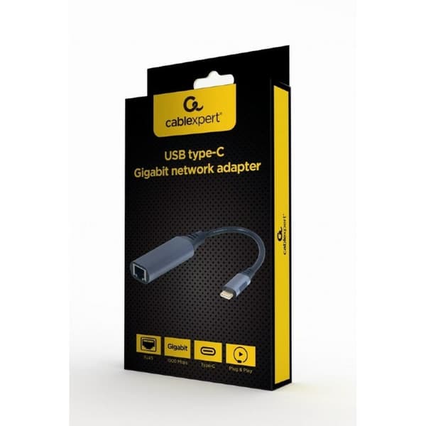 USB-C til ethernet-adapter GEMBIRD A-USB3C-LAN-01