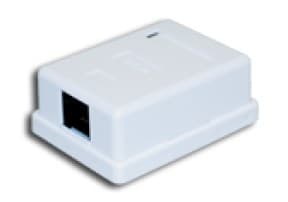 A-LAN GN005 netværkstilslutningsboks Cat5e Hvid
