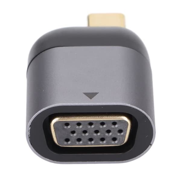 Sonew Typ C hane till VGA hona adapter USB C till VGA adapter 8K vid 60HZ Support Video Converter lossad