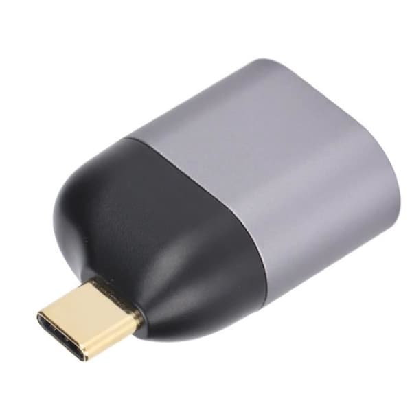 Sonew Typ C hane till VGA hona adapter USB C till VGA adapter 8K vid 60HZ Support Video Converter lossad