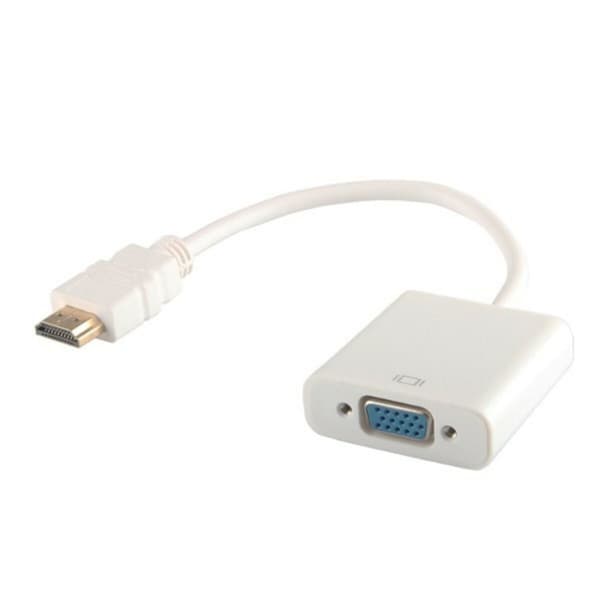 Adapter HDMI till VGA Savio CL-27 Vit