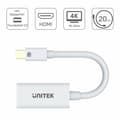Miniatyrbild 3 av 4: Mini DisplayPort till HDMI Adapter Unitek Y-6331 Vit 20 cm