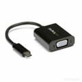 Miniatyrbild 1 av 3: USB C till VGA Adapter Startech CDP2VGA Svart