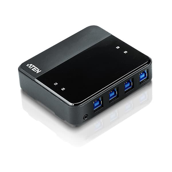 Aten US434 USB30 -hubi neljälle tietokoneelle