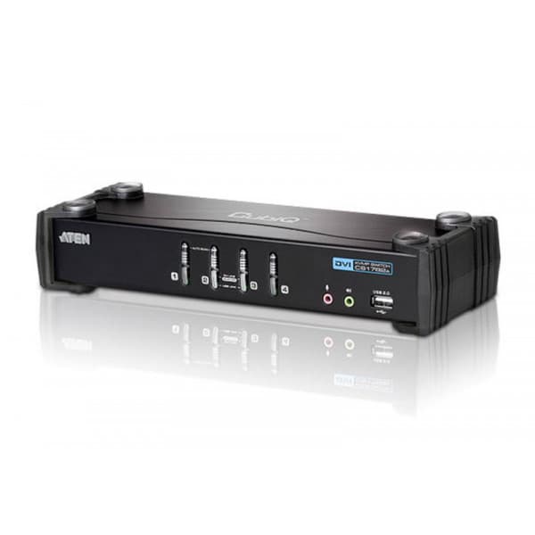 ATEN CS1764A KVM-switch Svart