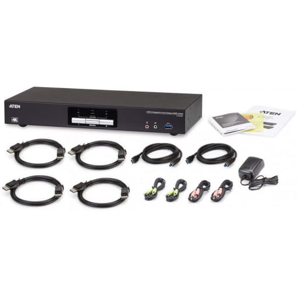 Aten CS1942DP 2port KVMswitch, USB 3.1 Gen 1