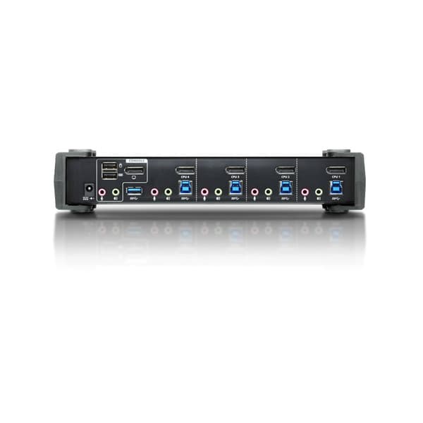 Aten CS1924 4port KVMswitch, USB 3.1 Gen 1.