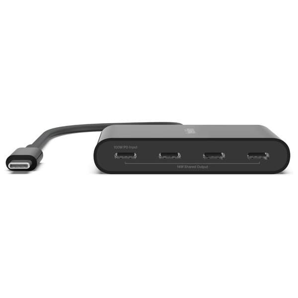 Belkin Connect USB-C -hubi, neljä porttia