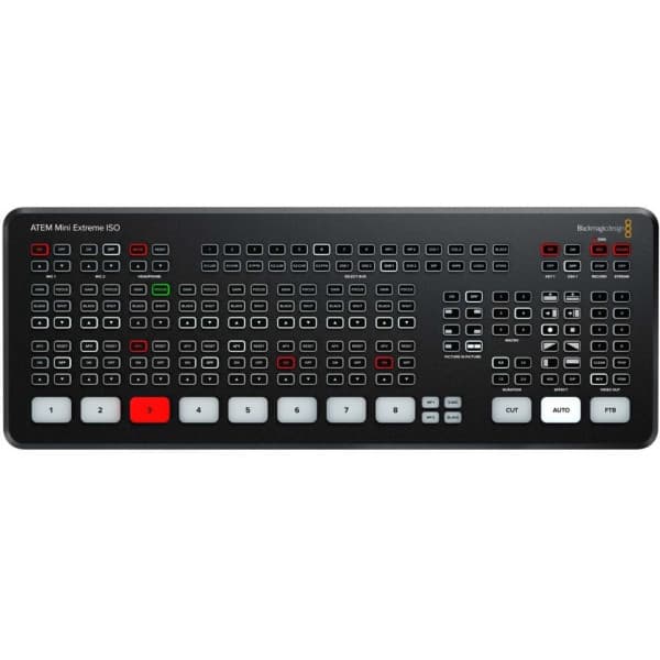 BlackMagic ATEM Mini Extreme ISO HDMI-switch Svart
