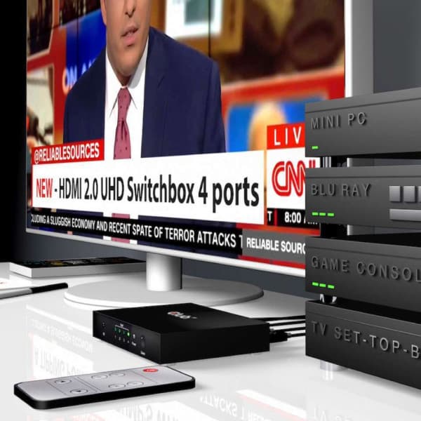 Club 3D HDMI 20 UHD Switchbox -switchClub 3D HDMI 20 UHD Switchbox -Switch