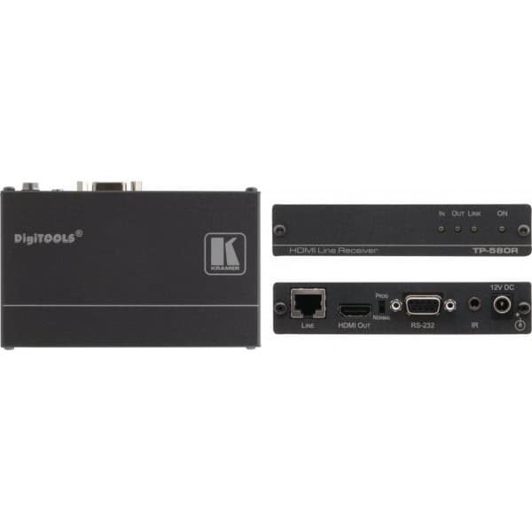 Kramer TP-580R 4K HDMI HDBaseT-mottagare