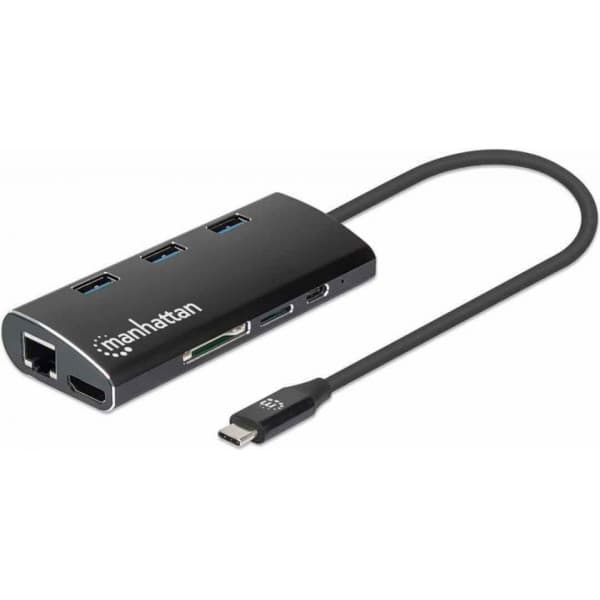 Manhattan Superspeed USBC Multiport Adapter hubi
