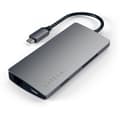 Miniatyrbild 2 av 5: Satechi USB-C Multi-Port Adapter 4K Gigabit Ethernet V2 -adapter, space gray