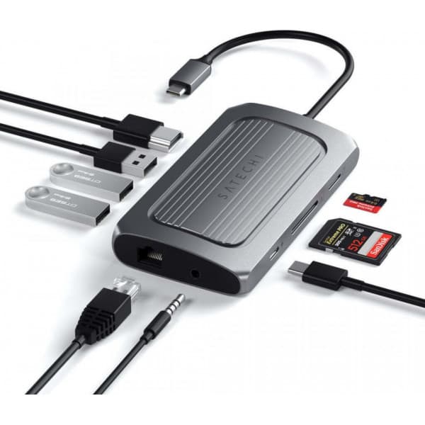 Satechi USB4 Multiport 8K HDMI -adapteri