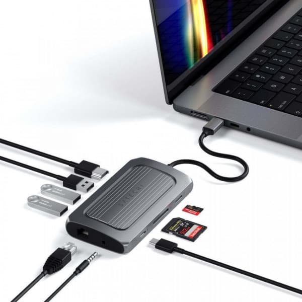 Satechi USB4 Multiport 8K HDMI -adapteri