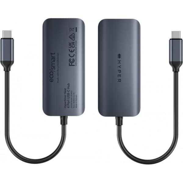 HyperDrive Next 4 Port USB-C Hub-adapter, blå