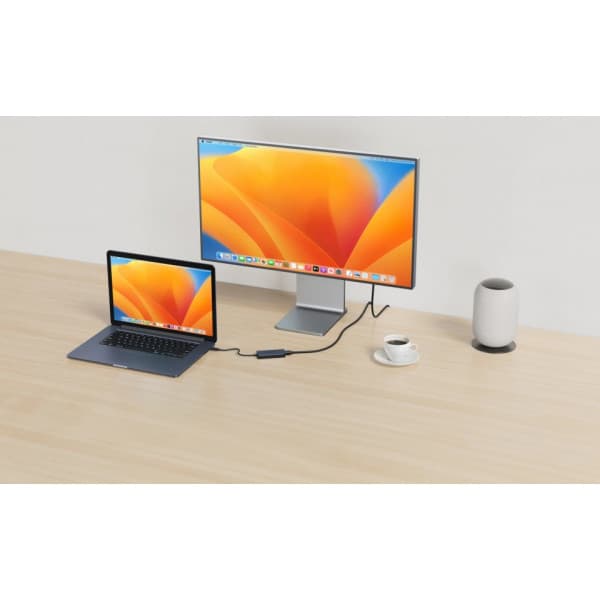 HyperDrive Next 4 Port USB-C Hub-adapter, blå