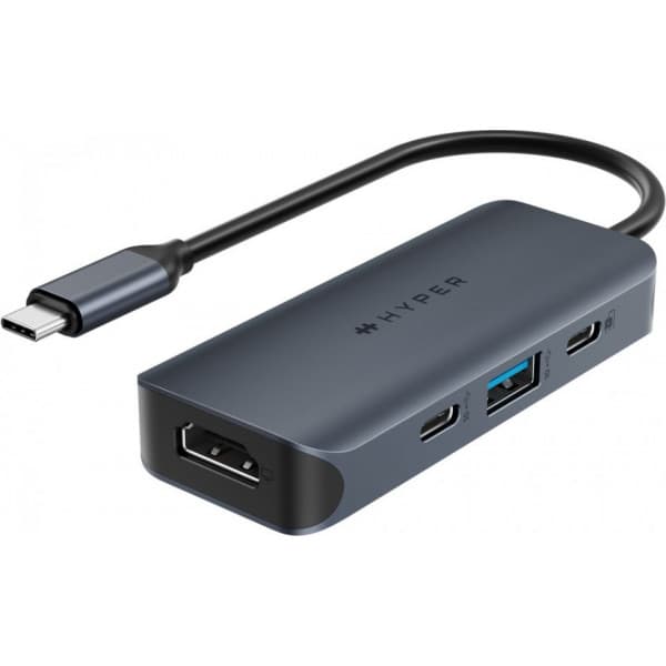 HyperDrive Next 4 Port USB-C Hub-adapter, blå
