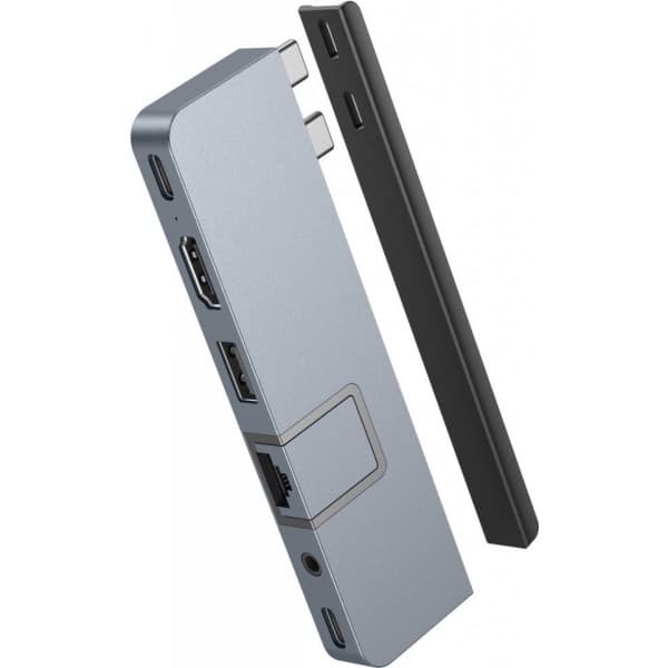 Hyper HyperDrive DUO PRO 7i2 USBC Hubadapter, stjernegrå