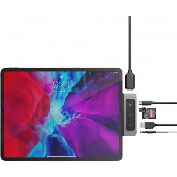 Hyper HyperDrive 6-in-1 USB-C Media Hub -adapteri