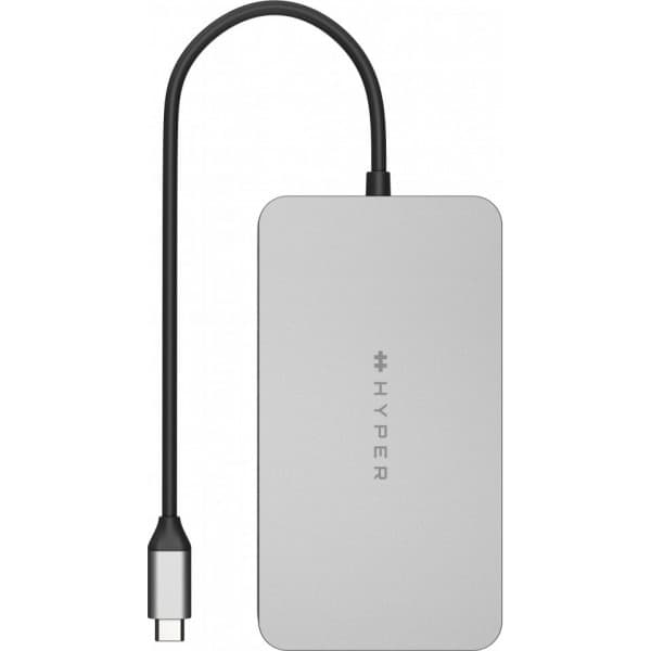 Hyper Dual 4K HDMI 10-in-1 USB-C Hub -adapteri