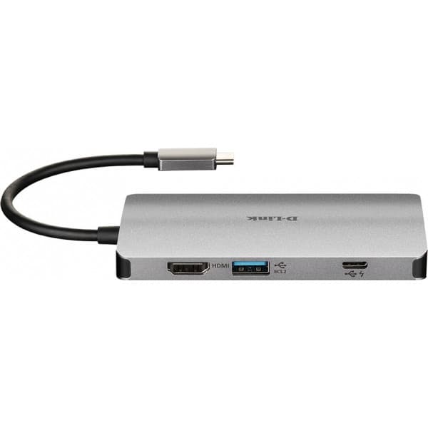 DLINK DUBM810 8i1 USBC 3.0hub HDMI/Gigabit ethernetadapter