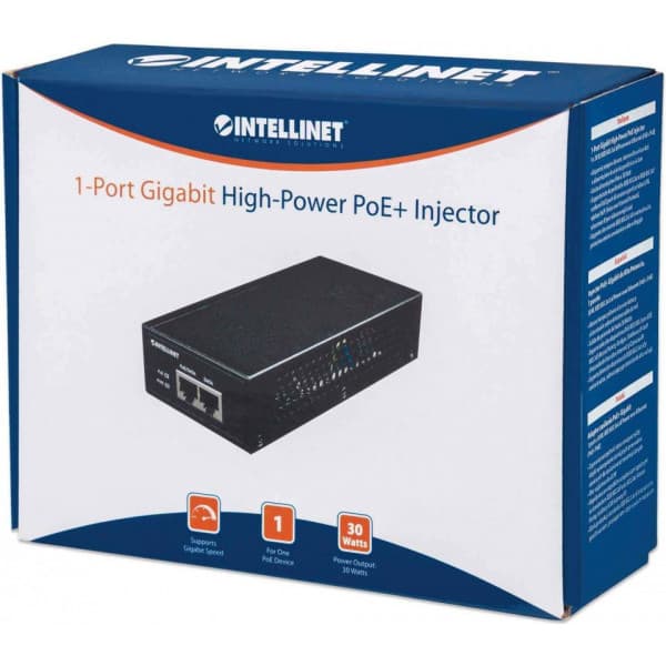 Intellinet Gigabit 30W PoE+ injector