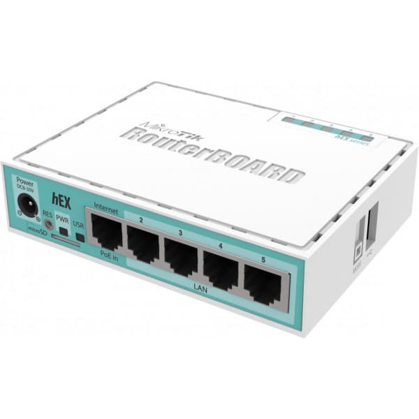 MikroTik RouterBOARD hEX -router