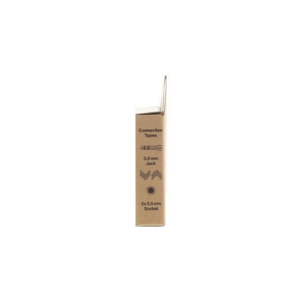 Ljudadapter, 3,5 mm hanuttag - 2 st 3,5 m honuttag, stereo