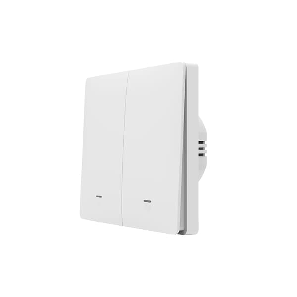 INF Smart Button Wall Switch 2 Gang 1 way
