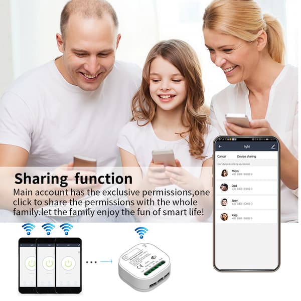INF Smart WiFi kontrolkontaktsæt