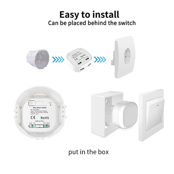INF Smart WiFi kontrolkontaktsæt