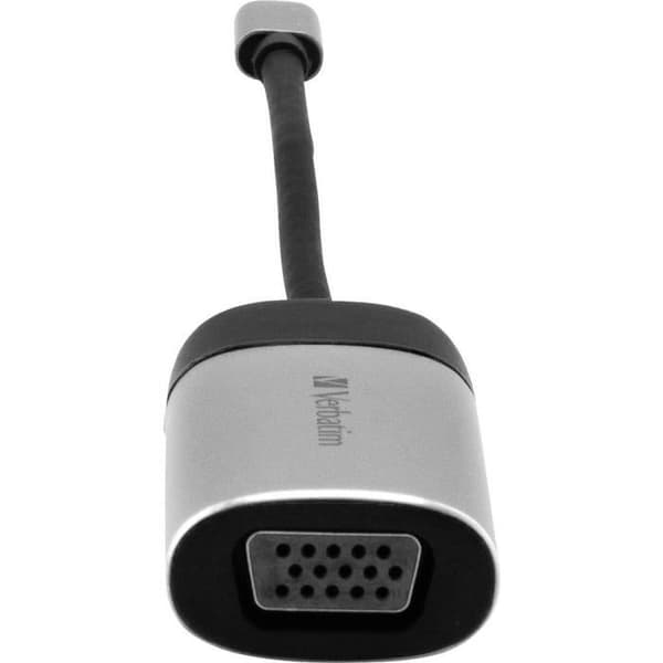 USB-C till VGA-adapter - Verbatim - 49145 - 1x USB-C hane - 1x VGA hona - 0,10 m