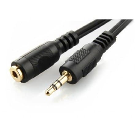 Cablexpert | Audio forlængerkabel | Mand | Mini-telefon stereo 3,5 mm | Mini-telefon stereo 3,5 mm | Sort | 5 m