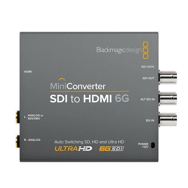 Blackmagic Design Mini 6G SDI till HDMI-omvandlare