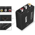 Miniatyrbild 3 av 4: Mini RCA till HDMI AV/CVSB L/R HD 1080p VG A2HDMI+kabeladapter