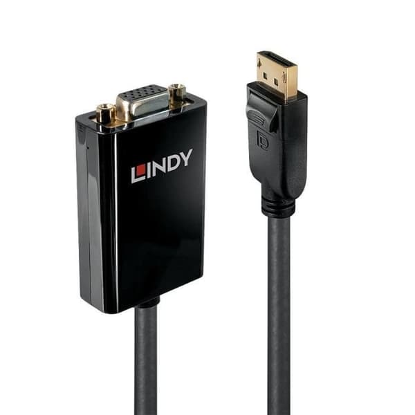LINDY Active DisplayPort till VGA-omvandlare