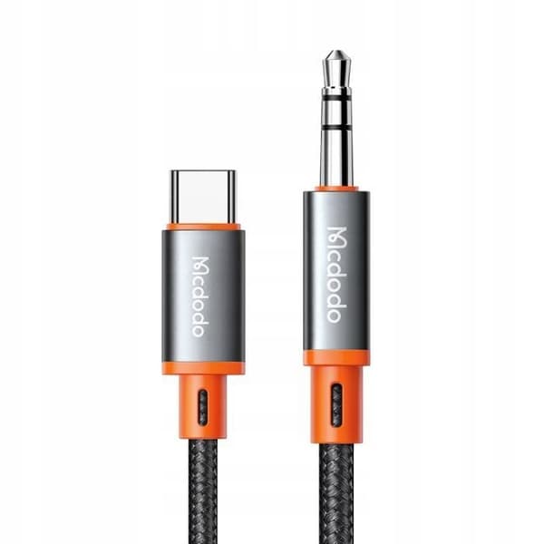 USB C till 3,5 mm minijack telefonadapter MED DAC 1m, Mcdodo