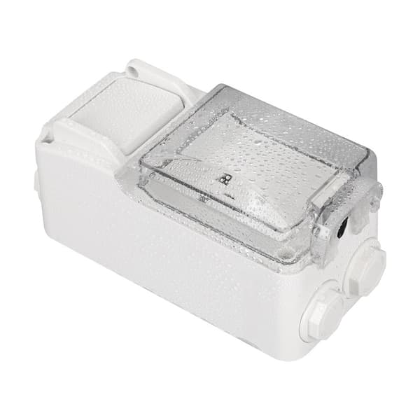 INF Mate French Standard 16A udendørs switch kombination vandtæt stikkontakt