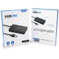 Miniatyrbild 2 av 2: USB-HUB Nox NXLITEHUBONE USB x 4 Svart