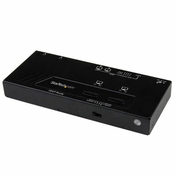 HDMI-Brytare Startech VS222HDQ Svart