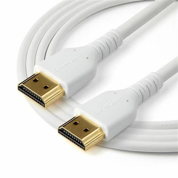 Kabel HDMI Startech RHDMM2MPW            4K Ultra HD Vit (2 m)