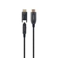 Miniatyrbild 1 av 5: Kabel HDMI GEMBIRD CCBP-HDMID-AOC-30M Svart 30 m