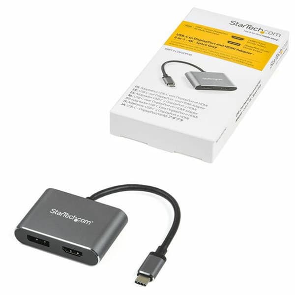 USB C till HDMI/DisplayPort Adapter Startech CDP2DPHD 4K Ultra HD