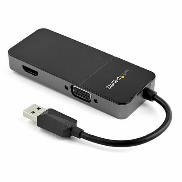 USB till VGA/HDMI Adapter Startech USB32HDVGA Svart 4K Ultra HD