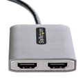 Miniatyrbild 3 av 3: DisplayPort till HDMI Adapter Startech MST14DP122HD Grå 4K Svart Svart/Grå